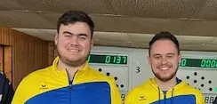 Denis und Tim Happ sind Bezirksmeister